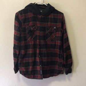 VANS FLANNEL WITH HOOD